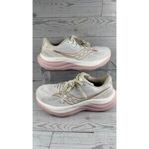 Saucony Ride 19 S11055-151 Pink 7B Women's Round Toe Sneakers Running Shoes #849